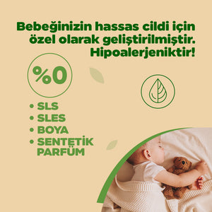 Bitkisel Bebek Saç ve Vücut Şampuanı
