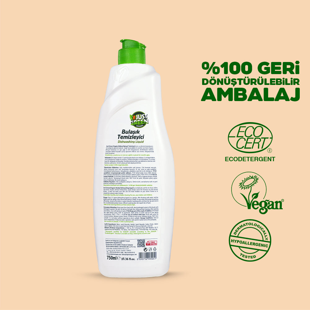Bitkisel Bulaşık Deterjanı – Portakal