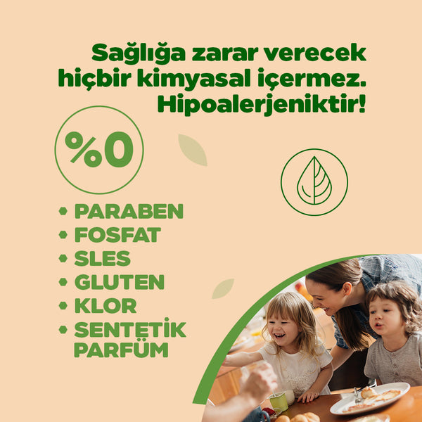 Bitkisel Bulaşık Deterjanı – Portakal