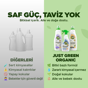 Bitkisel Cam Ve Yüzey Temizleyici