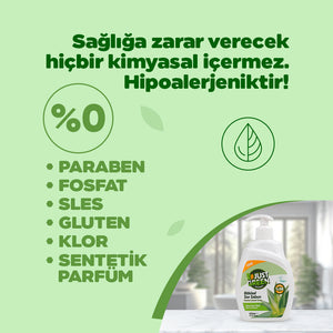 Bitkisel Sıvı El Sabunu – Aloe Vera