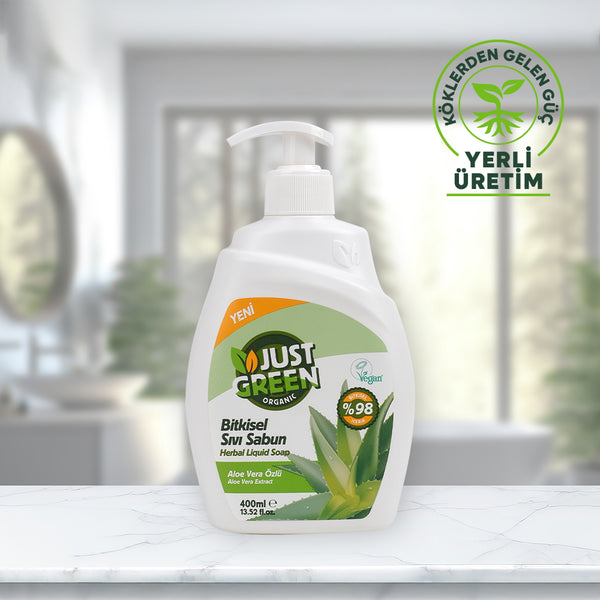 Bitkisel Sıvı El Sabunu – Aloe Vera