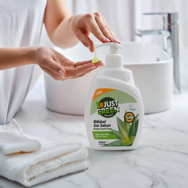 Bitkisel Sıvı El Sabunu – Aloe Vera