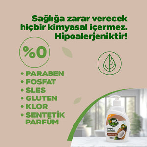 Bitkisel Sıvı El Sabunu – Hindistan Cevizi
