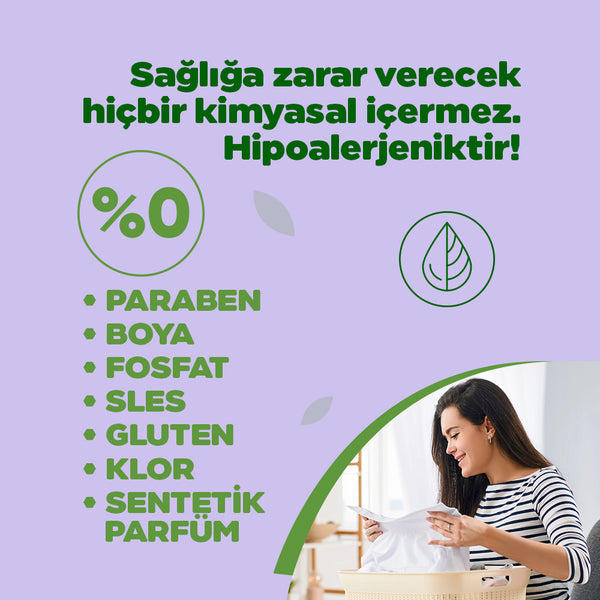 Bitkisel Çamaşır Yumuşatıcı – Lavanta